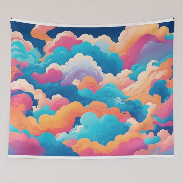 Item preview, Colorful Cloud, Abstract Cloud designed and sold by PhonLawat.