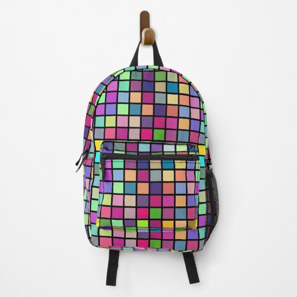 Item preview, Colourful Squares Multicoloured designed and sold by Black-Orc.