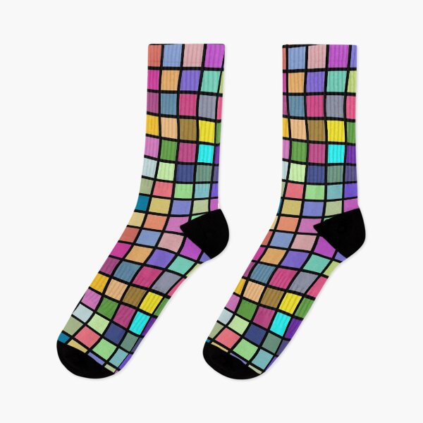 Item preview, Colourful Squares Multicoloured designed and sold by Black-Orc.