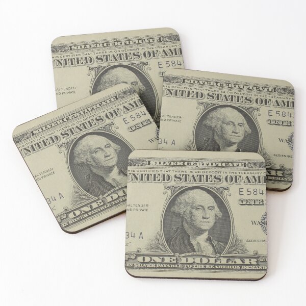 Item preview, Series 1957 A One Dollar Silver Certificate designed and sold by coinsxcrochet.