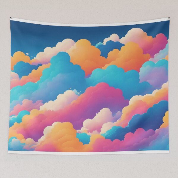 Item preview, Colorful Cloud, Abstract Cloud designed and sold by PhonLawat.