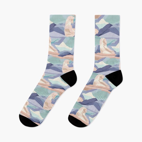 Item preview, Sphinx Enigmatic Escapes: Pastel Minimalist Pattern designed and sold by FamMeetsWorld.