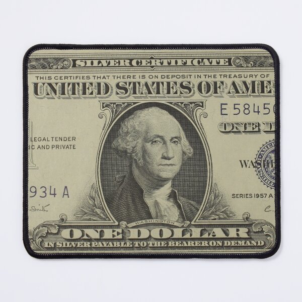 Item preview, Series 1957 A One Dollar Silver Certificate designed and sold by coinsxcrochet.