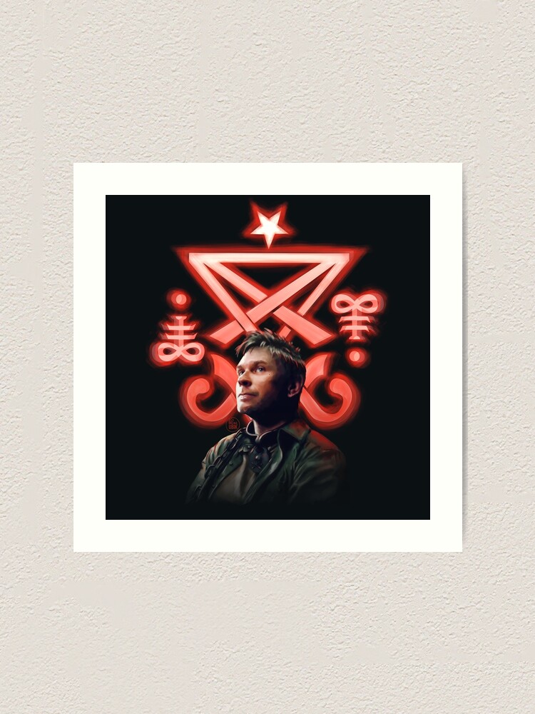 Alternate view of Lucifer Supernatural Digital Painting Art Print