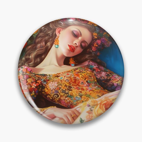 Item preview, Sleeping lady in the garden 2 designed and sold by Red Witch Art.