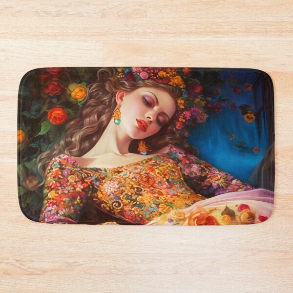Item preview, Sleeping lady in the garden 2 designed and sold by Red Witch Art.