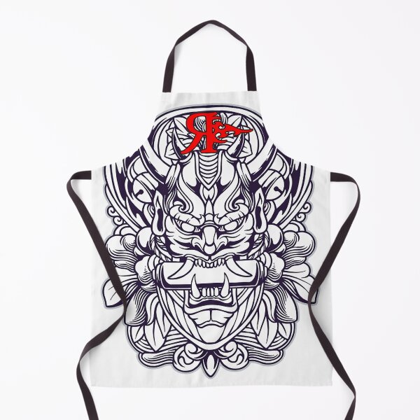 Item preview, ROGUE ONI MASK VINTAGE TATTOO ART designed and sold by Rogueclothes.