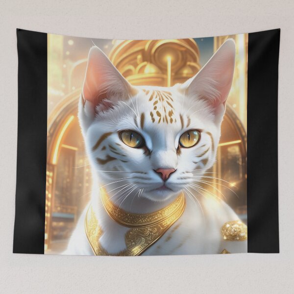Item preview, Cat Yuki - protector of futuristic cyber city designed and sold by YuniaMiyu.