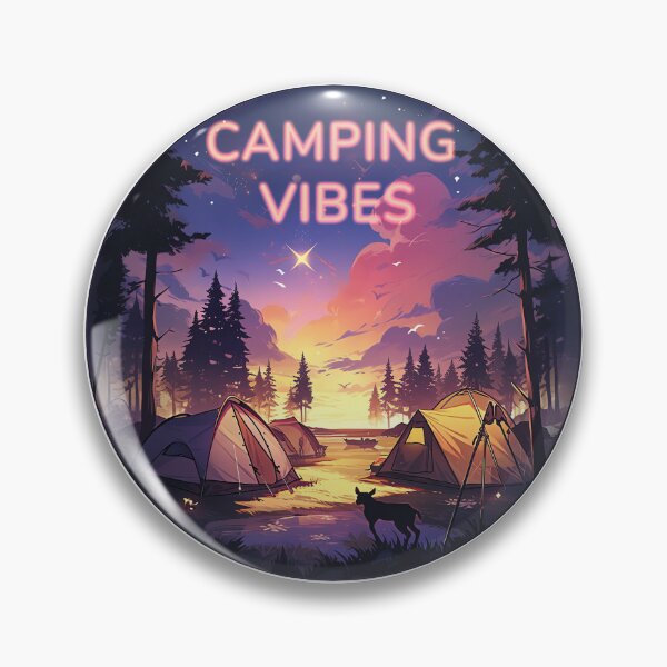 Item preview, Camp Vibe Summer Retreat  designed and sold by CozyKawaiiArt.
