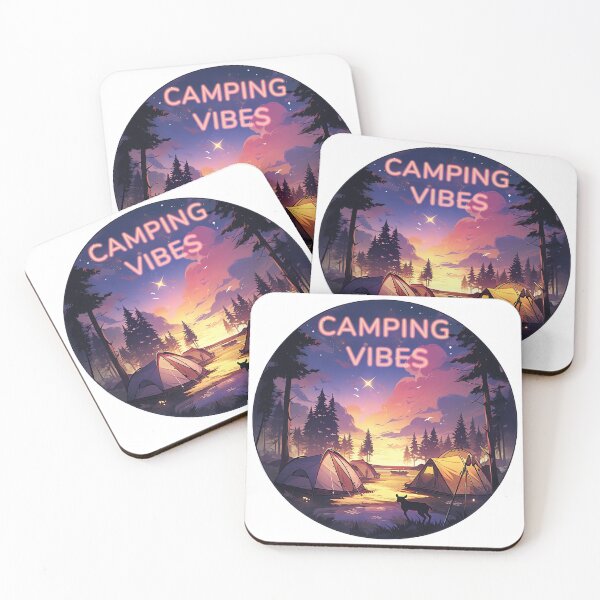 Item preview, Camp Vibe Summer Retreat  designed and sold by CozyKawaiiArt.