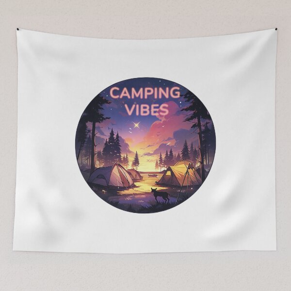 Item preview, Camp Vibe Summer Retreat  designed and sold by CozyKawaiiArt.