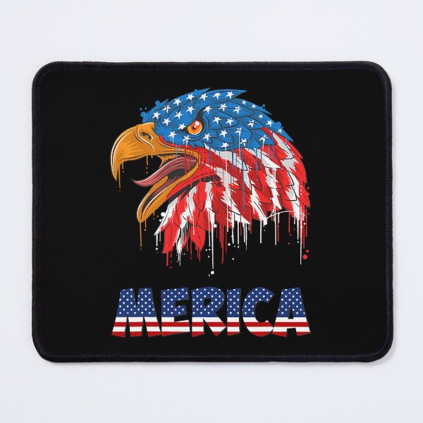 Item preview, Happy 4th of july american flag patriotic usa flag Eagle 1 2 designed and sold by DorothyAnkundi.