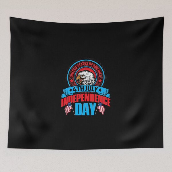 Item preview, Happy 4th of july american flag patriotic usa flag Eagle 2 2 designed and sold by DorothyAnkundi.