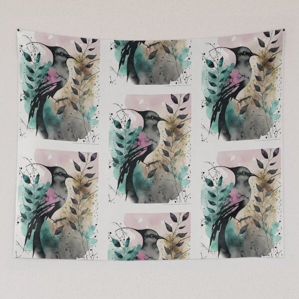 Item preview, The Lord Bird - Animals and Leaves - Watercolor Collection designed and sold by monkeybusiness.pt.