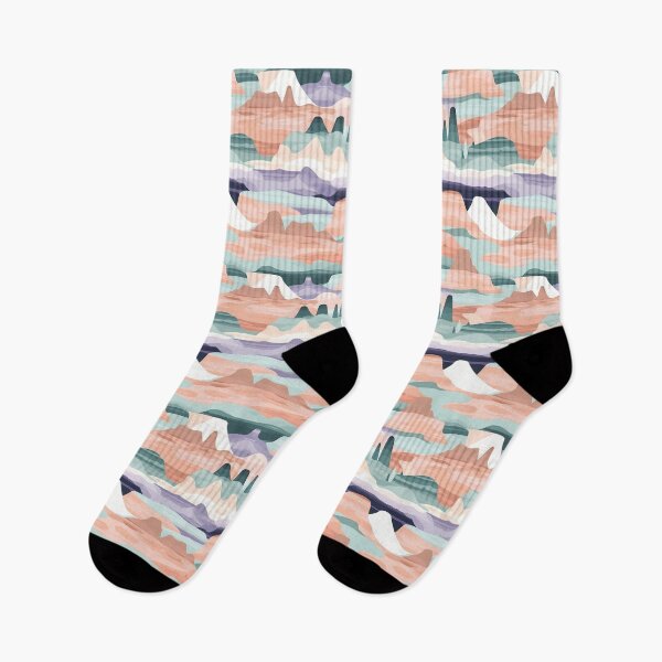 Item preview, Grand Canyon Wanderlust: Minimalist Pastel Pattern designed and sold by FamMeetsWorld.