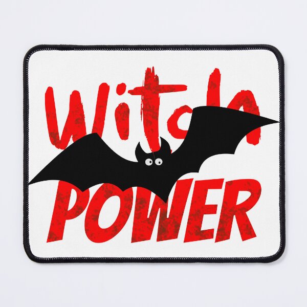 Item preview, Happy Halloween witch power bat designed and sold by Wilfried van Dokkumburg.