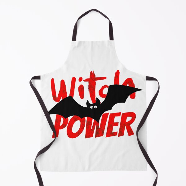 Item preview, Happy Halloween witch power bat designed and sold by Wilfried van Dokkumburg.