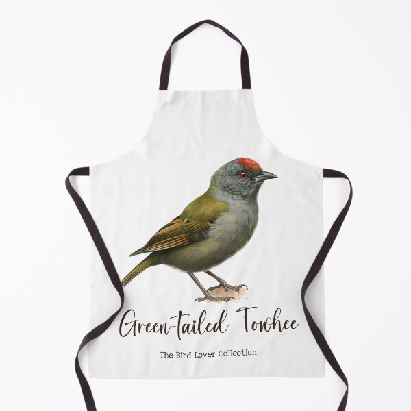 Item preview, Green-tailed Towhee - The Bird Lover Collection designed and sold by GoodOldVintage.