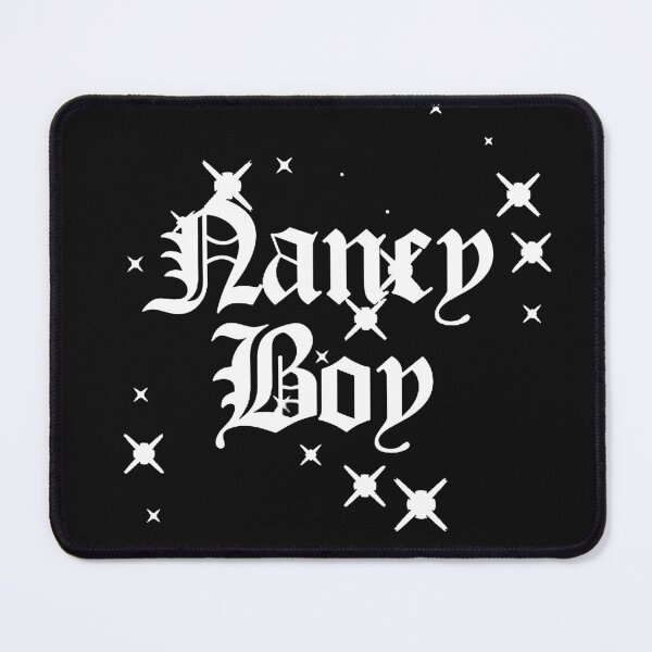 Item preview, Nancy Boy White Text designed and sold by Gothicrelics.
