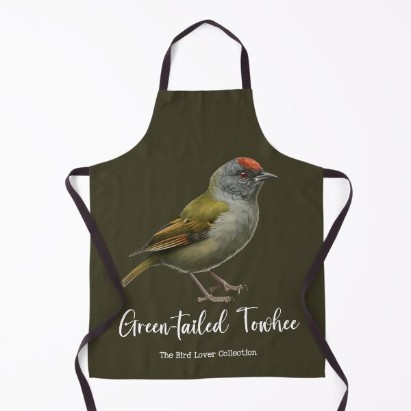 Item preview, Green-tailed Towhee - The Bird Lover Collection designed and sold by GoodOldVintage.