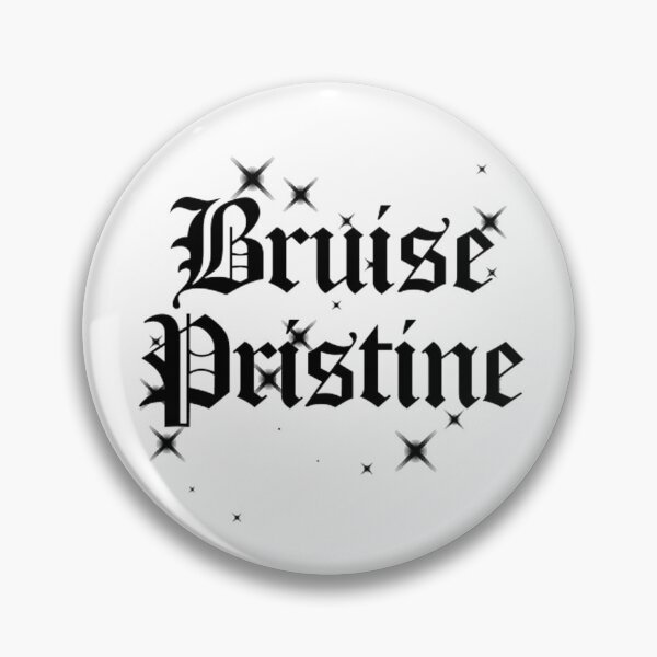 Item preview, Contusión Texto negro prístino designed and sold by Gothicrelics.