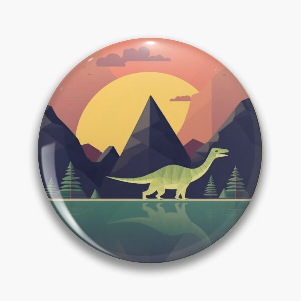 Item preview, Allosaurus In Basic Colours Art Inspired By Dinosaurs designed and sold by CDC40.