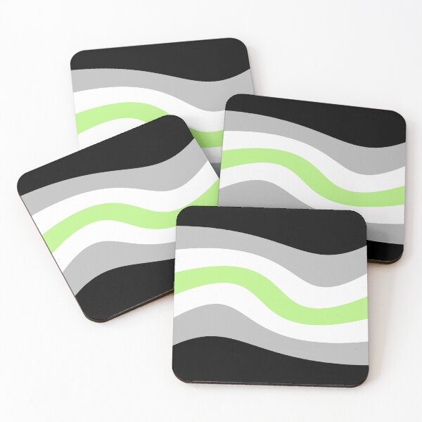 Item preview, Agender Flag Aesthetic Wave Art designed and sold by ontrendshirts.
