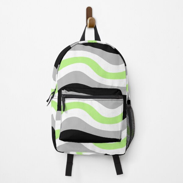 Item preview, Agender Flag Aesthetic Wave Art designed and sold by ontrendshirts.