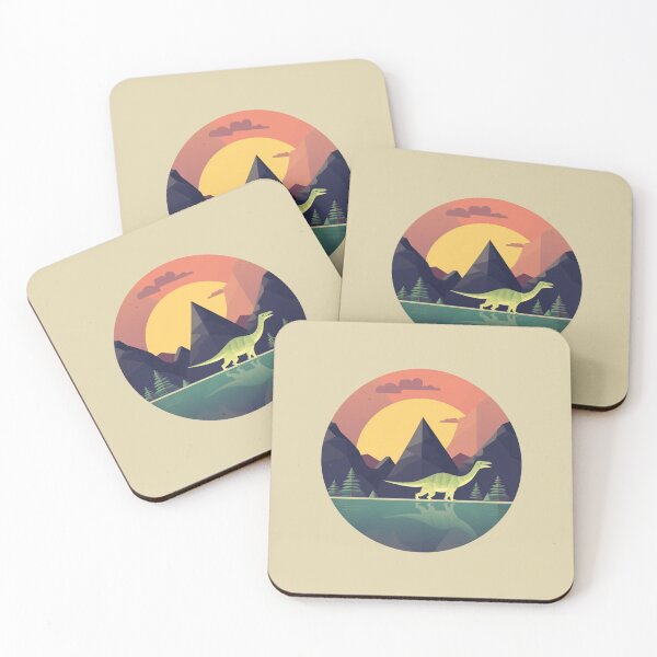 Item preview, Allosaurus In Basic Colours Art Inspired By Dinosaurs designed and sold by CDC40.