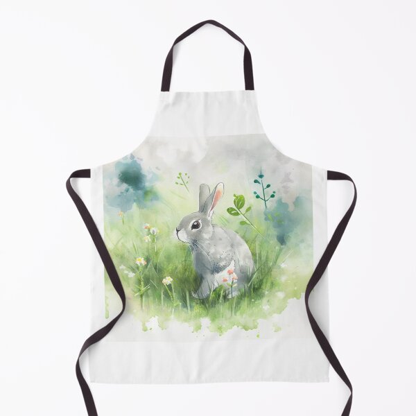 Item preview, Bunny Serenade: Enchanting Watercolor Rabbit Designs designed and sold by ReiraNogami.