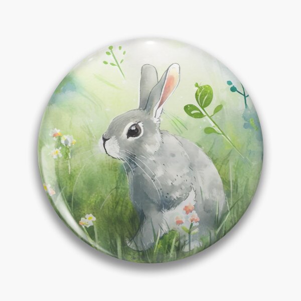 Item preview, Bunny Serenade: Enchanting Watercolor Rabbit Designs designed and sold by ReiraNogami.
