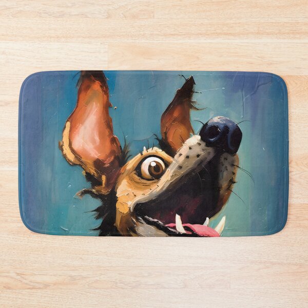 Item preview, Neo-expressionism Dog Meditation Cartoon Abstract Art Design designed and sold by HelloVerse.