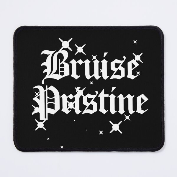 Item preview, Bruise Pristine White Text designed and sold by Gothicrelics.