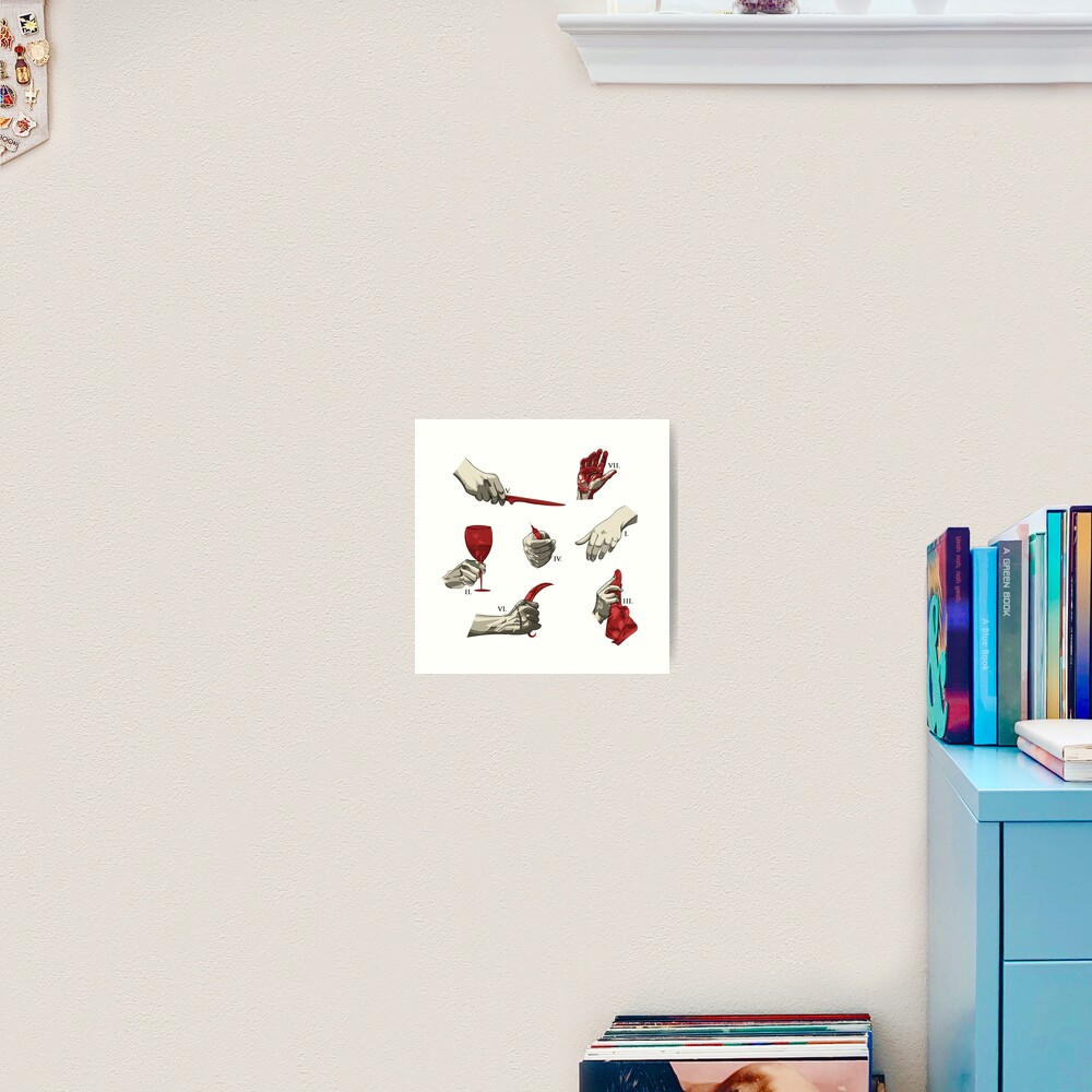 Hannibal Inspired Pattern Art Print