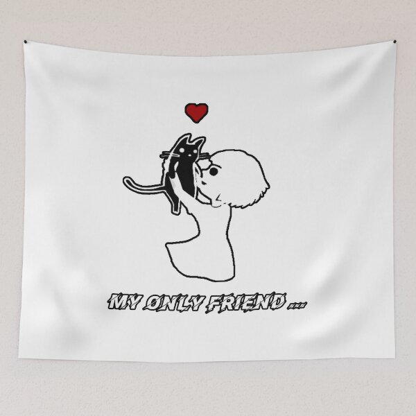 Item preview, Little Franbowand Her Cat designed and sold by ArtfulAmbiance.