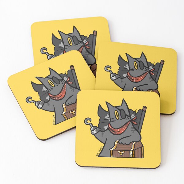 Item preview, Meow, me maties! designed and sold by TheVixCats.
