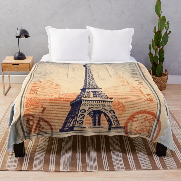 Item preview, Paris Eiffel Tower Postage Stamp designed and sold by StreetCandyFilm.