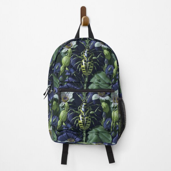 Item preview, Passion's Illusion: Intricate Insects and Hidden Gold Beetle in Op Art designed and sold by AmazingLab.