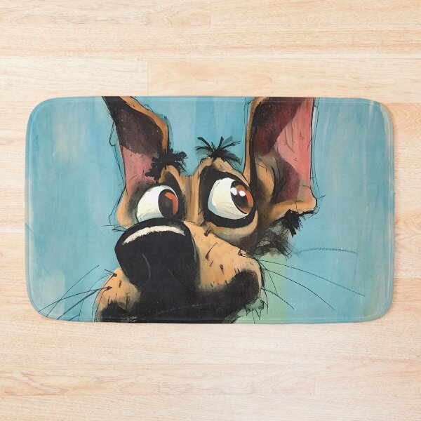 Item preview, Neo-expressionism Dog Meditation Cartoon Abstract Art Design designed and sold by HelloVerse.