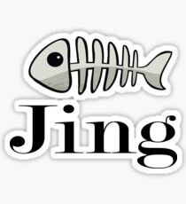 Jing Name / Inspired by The Color of Money Sticker