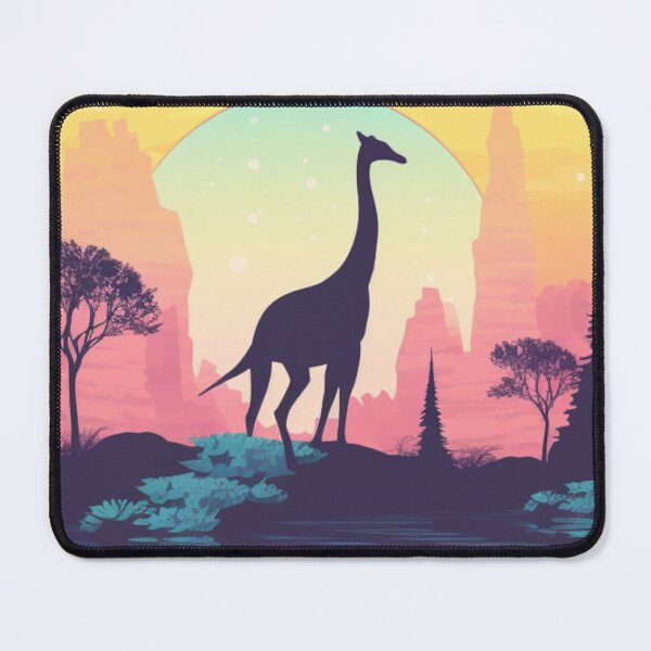 Item preview, Brachiosaurus In Basic Colours Art Inspired By Dinosaurs designed and sold by CDC40.