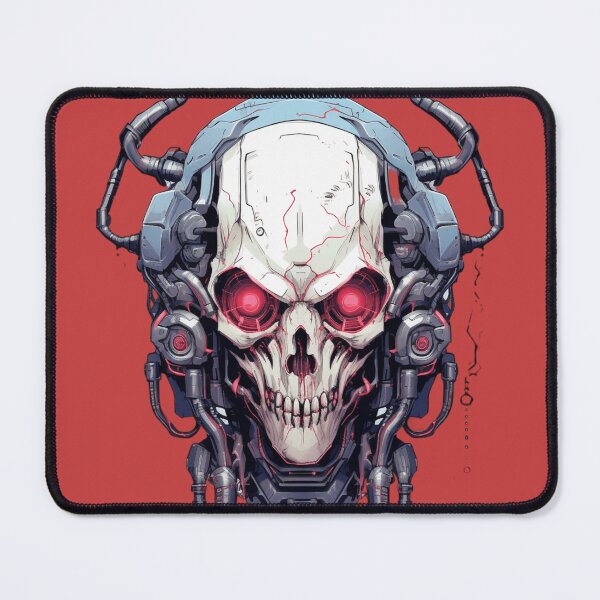 Item preview, Cyber Demon Skull Cyborg designed and sold by Nightarcade.