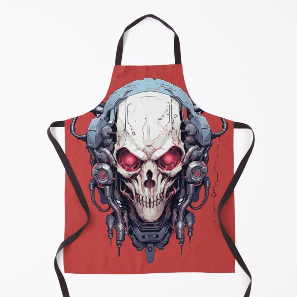 Item preview, Cyber Demon Skull Cyborg designed and sold by Nightarcade.