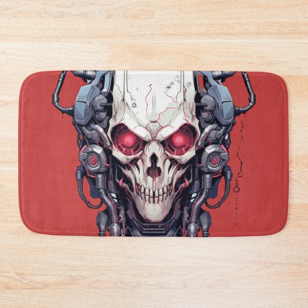 Item preview, Cyber Demon Skull Cyborg designed and sold by Nightarcade.