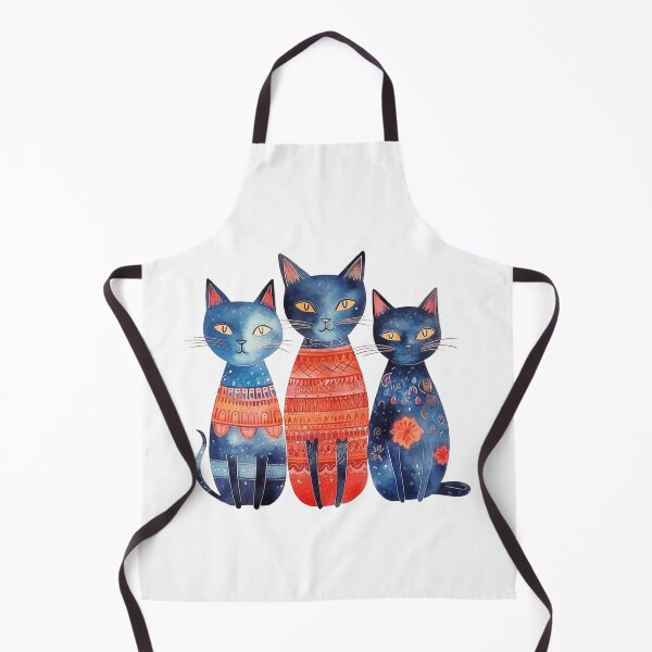 Item preview, Three Magic Cats designed and sold by Kitty-Cactus.