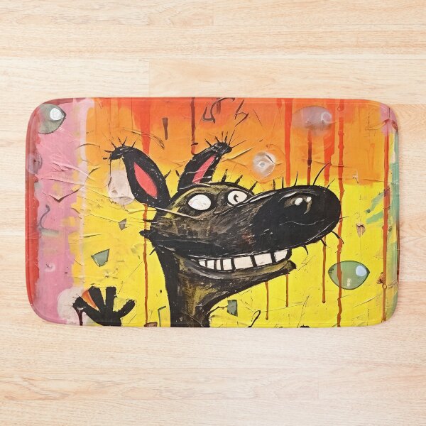 Item preview, Neo-expressionism Dog Meditation Cartoon Abstract Art Design designed and sold by HelloVerse.