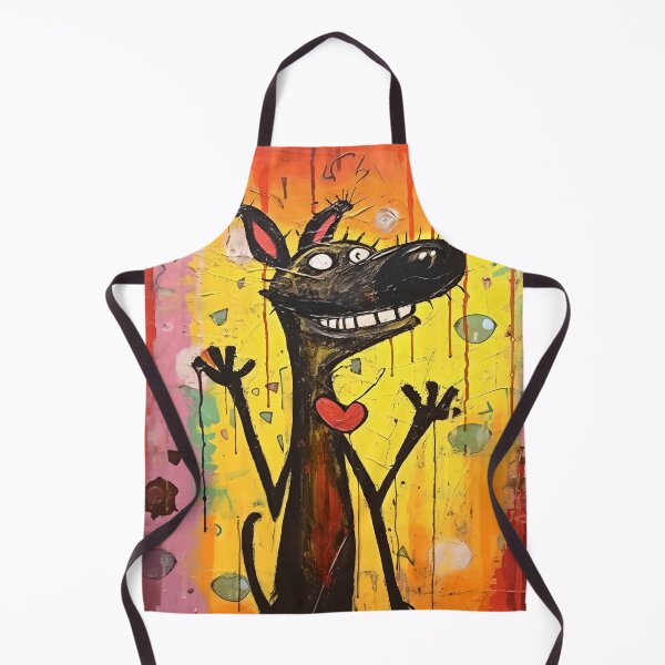 Item preview, Neo-expressionism Dog Meditation Cartoon Abstract Art Design designed and sold by HelloVerse.