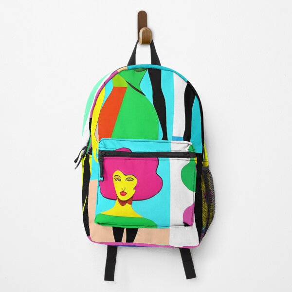 Item preview, Three brightly coloured pop art style retro fashion models designed and sold by mahercara.