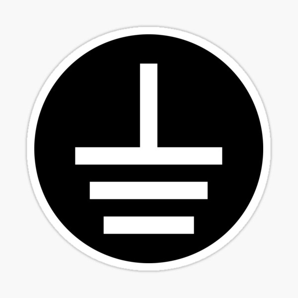 Earth Symbol decal, earth uprising Sticker