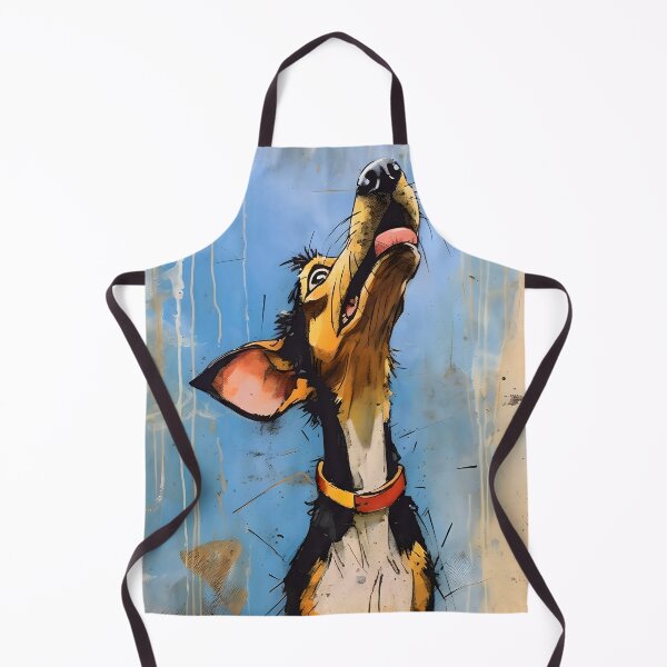 Item preview, Neo-expressionism Dog Meditation Cartoon Abstract Art Design designed and sold by HelloVerse.